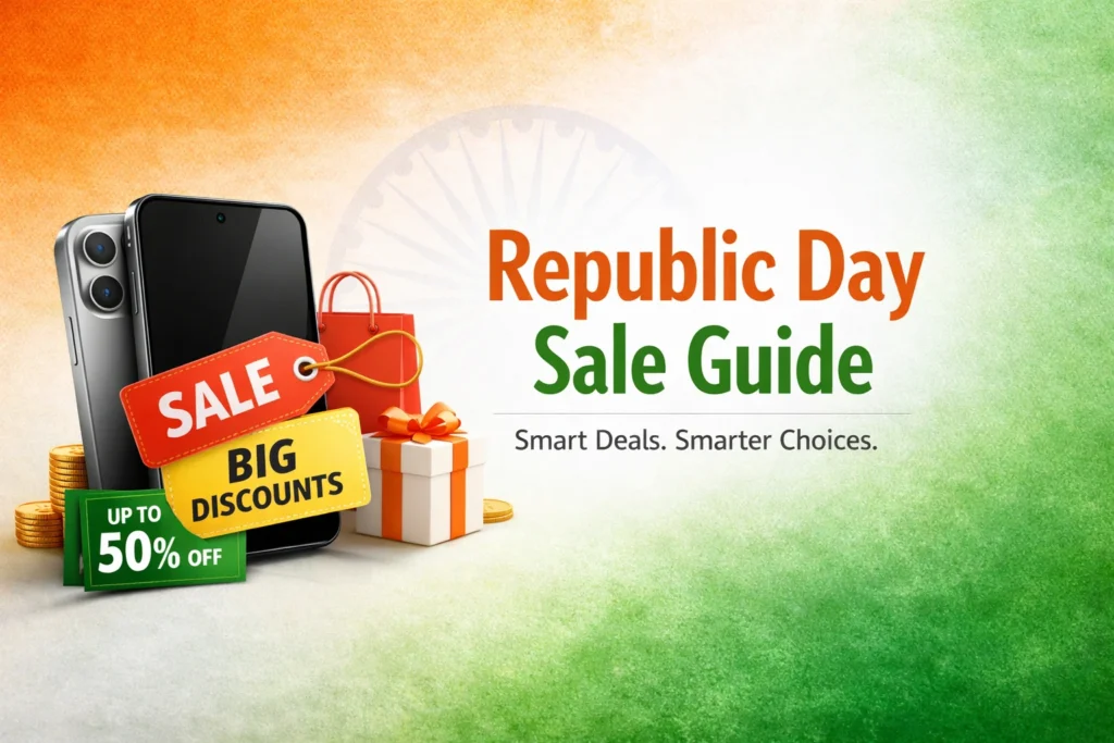 TrendMowgli Republic Day shopping sale guide featuring smartphone deals and big discounts in India
