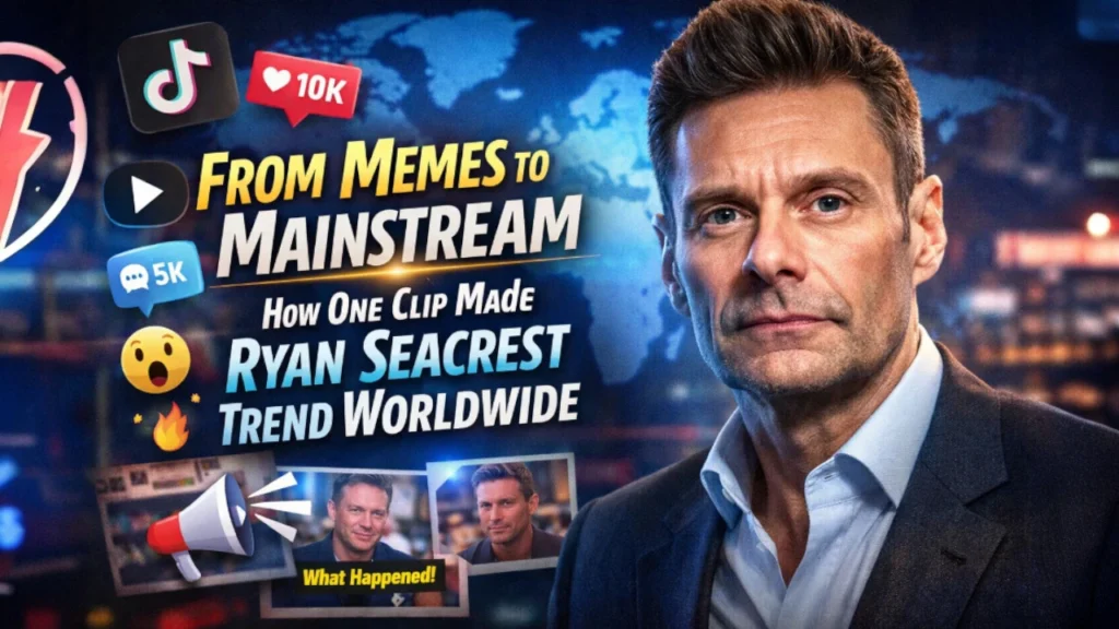 Ryan Seacrest featured in a viral social media moment showing how one TV clip sparked global memes and online debate — TrendMowgli